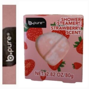 2/$6 B•Pure Shower Steamers Strawberry Scented